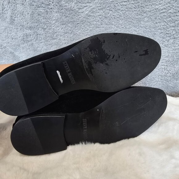 Steve Madden Laight Black Velvet Venetian Loafer Men's Size 9, 11 NEW Formal - Picture 6 of 11